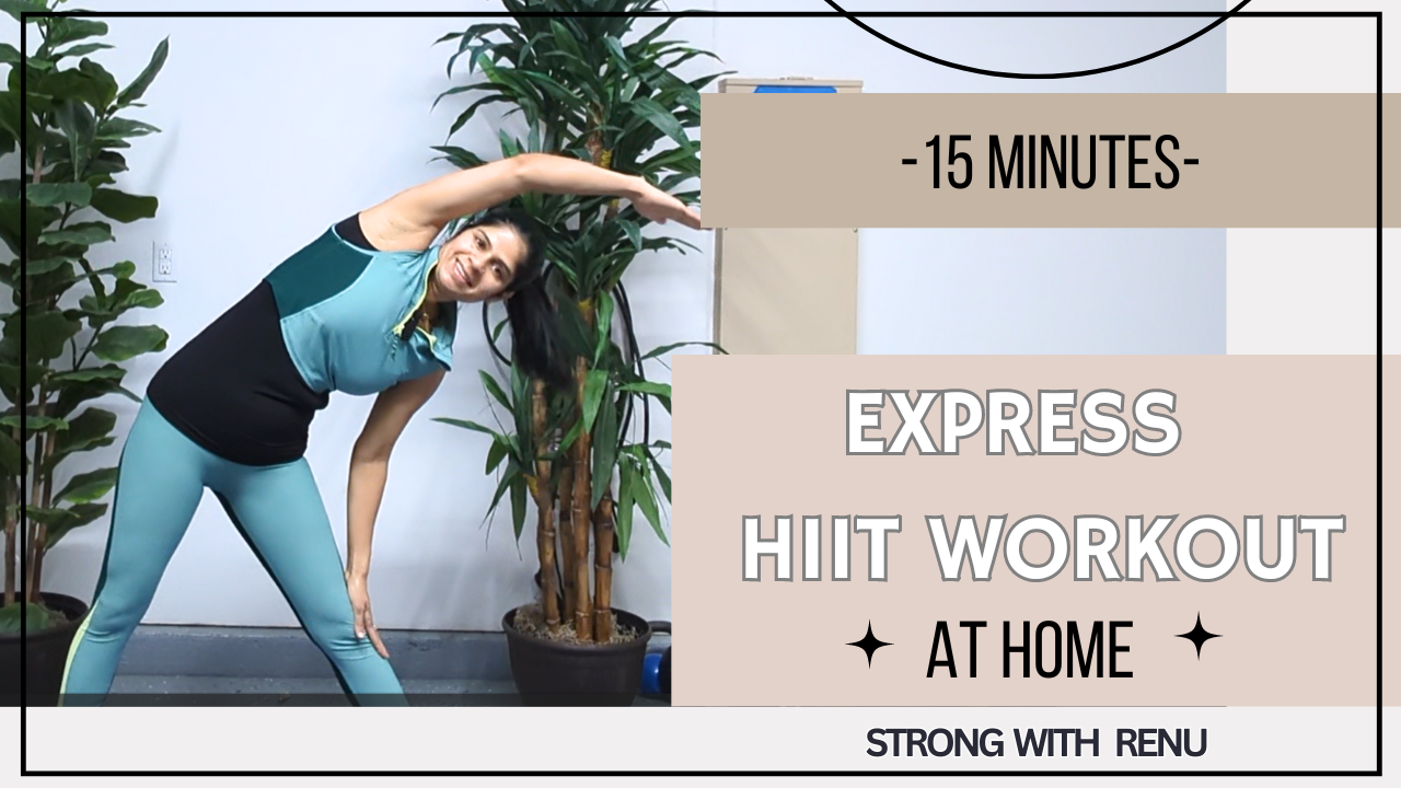 15 Minutes Express HIIT workout: A Perfect Workout to Squeeze in a Busy Schedule